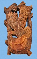 Pierced Relief Eagle
