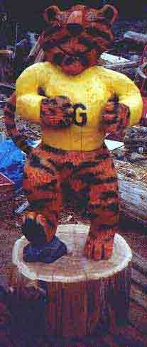 5' Tiger Mascot