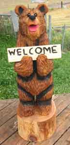 3ft Sign Bear *Available Now*